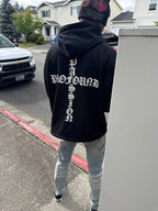 “Believer University” Oversized Drawstring Hem Hoodie