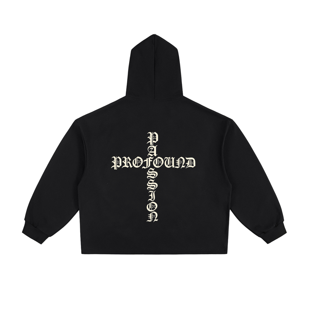 “Believer University” Oversized Drawstring Hem Hoodie
