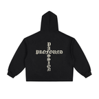 “Believer University” Oversized Drawstring Hem Hoodie