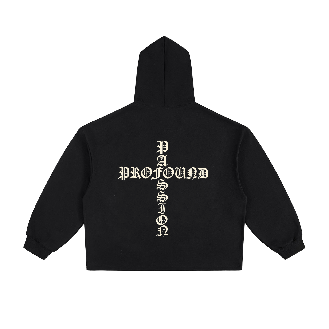 “Believer University” Oversized Drawstring Hem Hoodie