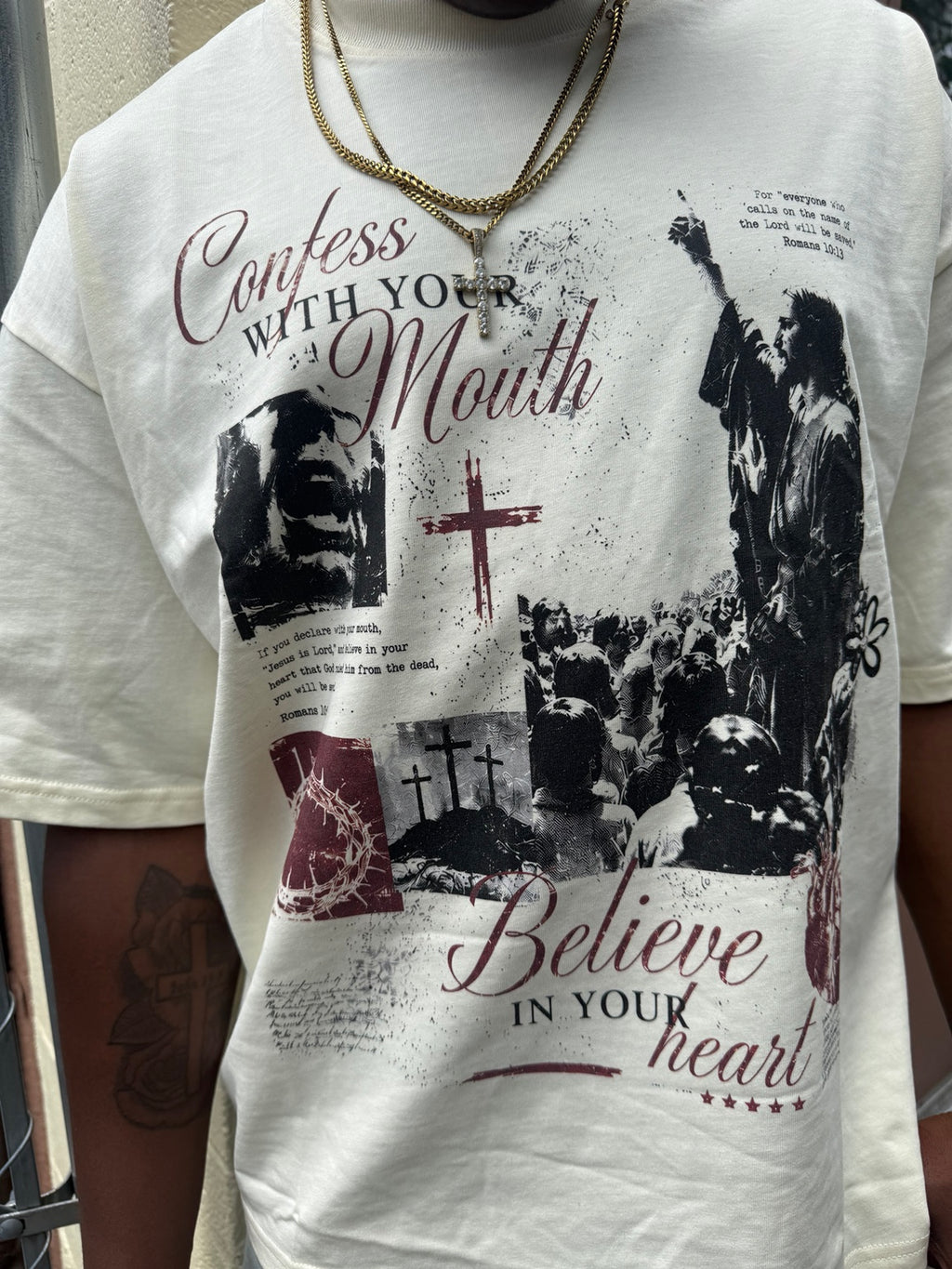 "Believe Out Loud" Boxy Tee