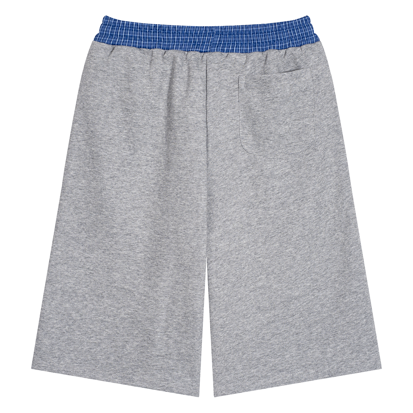 “Let Your Faith Lead” Plaid Waistband Shorts
