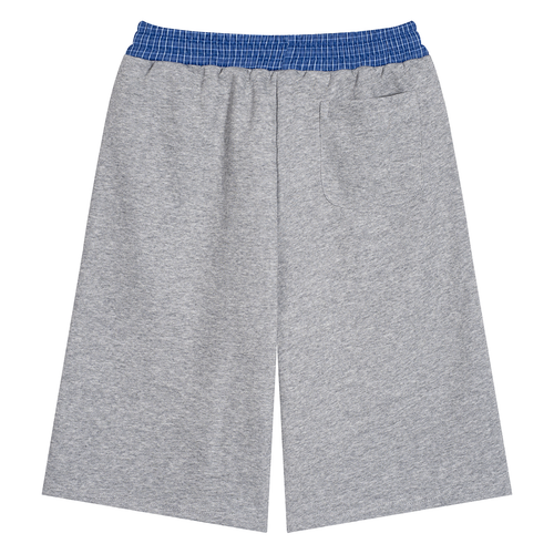 “Let Your Faith Lead” Plaid Waistband Shorts