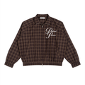 “Property of Christ” Plaid Track Jacket