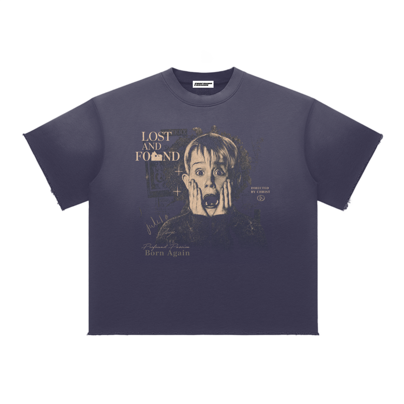 “Directed By Christ” Raw Edge T-Shirt