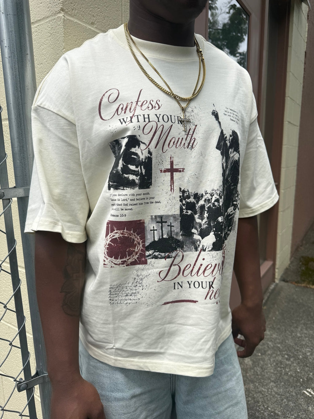"Believe Out Loud" Boxy Tee