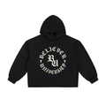 “Believer University” Oversized Drawstring Hem Hoodie