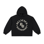 “Believer University” Oversized Drawstring Hem Hoodie